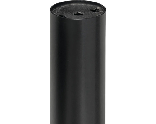 Tarrox PASO tafelpoot, hoogte verstelbaar 600-900 mm x Ø 50 mm, zwart, 1 stuk