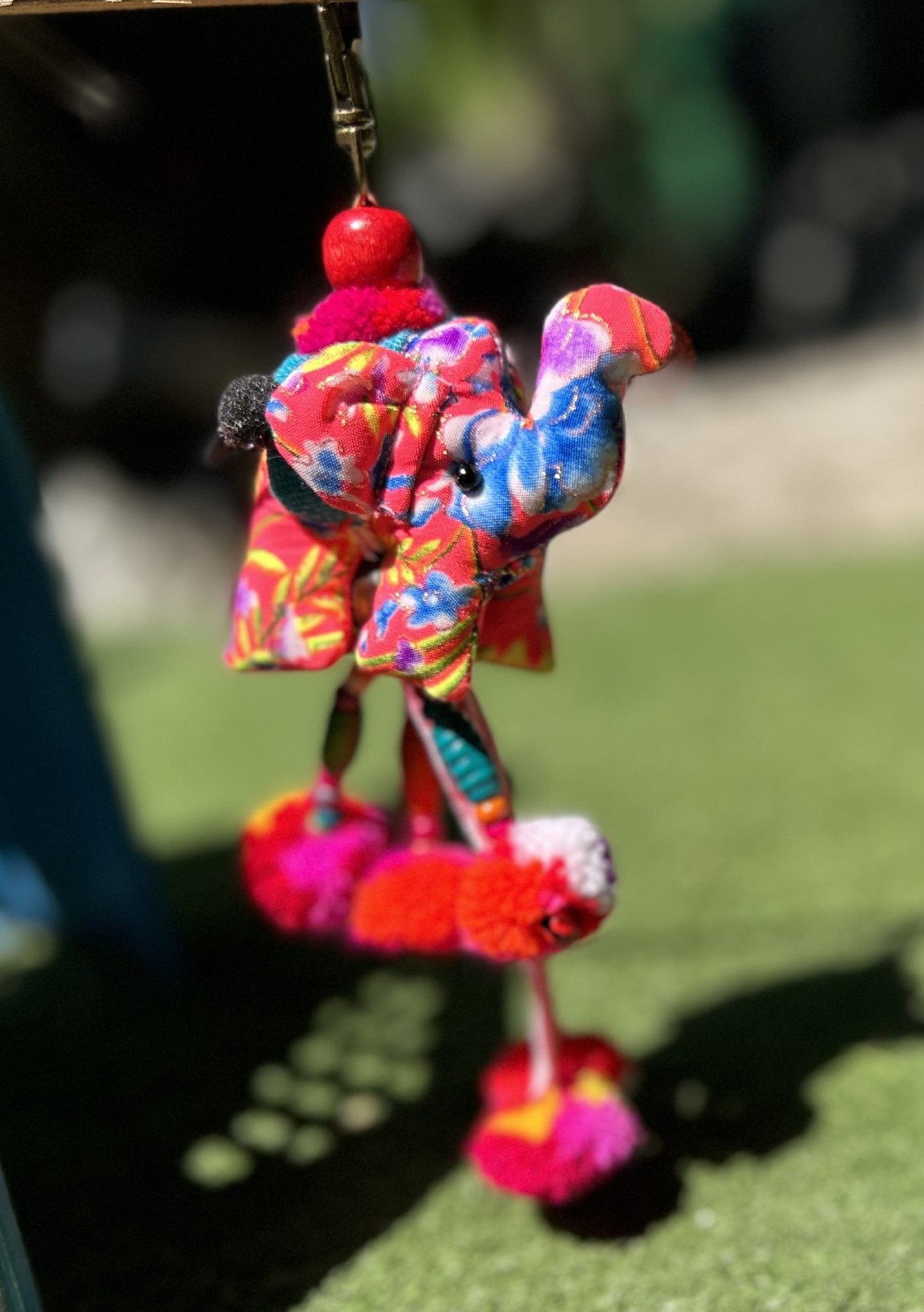 Anhänger 'Elefant', multicolor, H 10 cm, B 7 cm, L 6 cm günstig bestellen