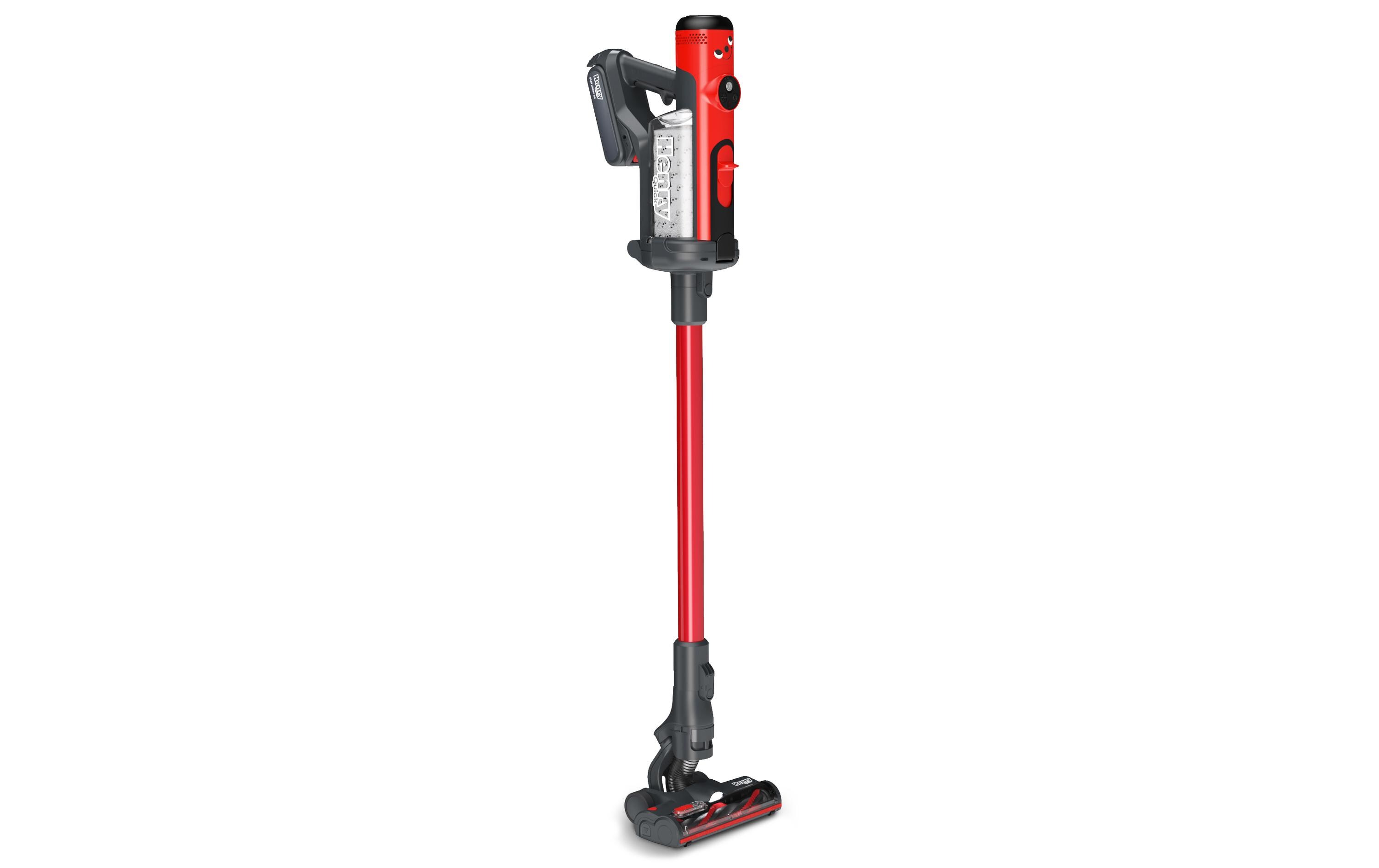 Akku-Hand- und Stielsauger HenryQuick Rot/Schwarz<br>Kabelloser Staubsauger
