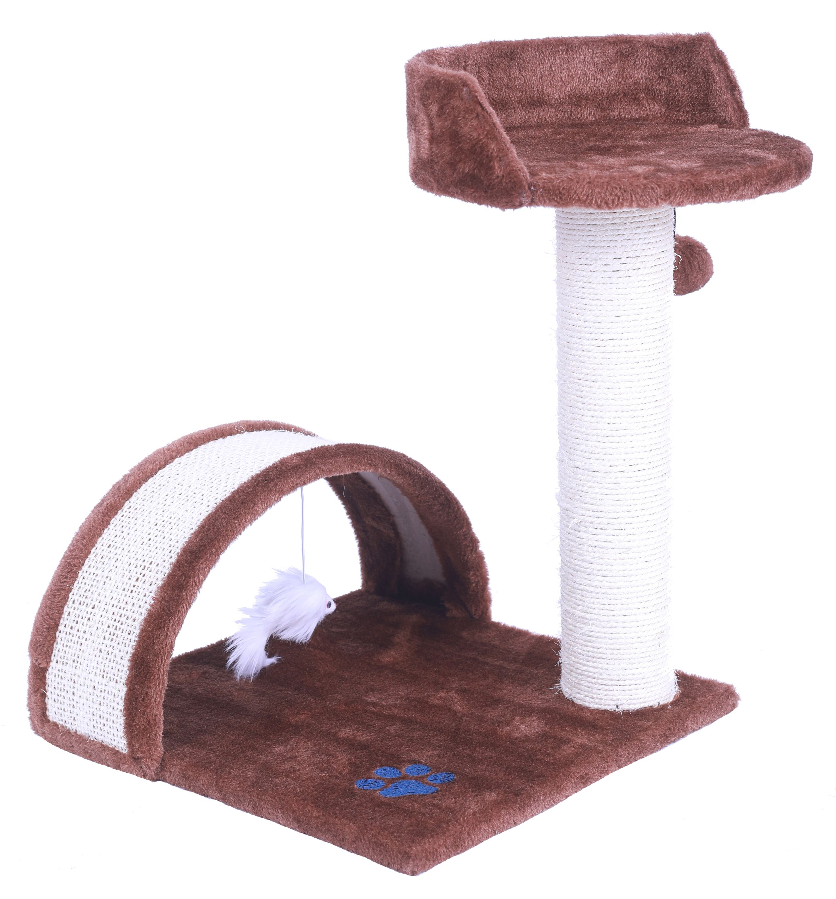 Katzenbaum FINDUS 50 cm braun