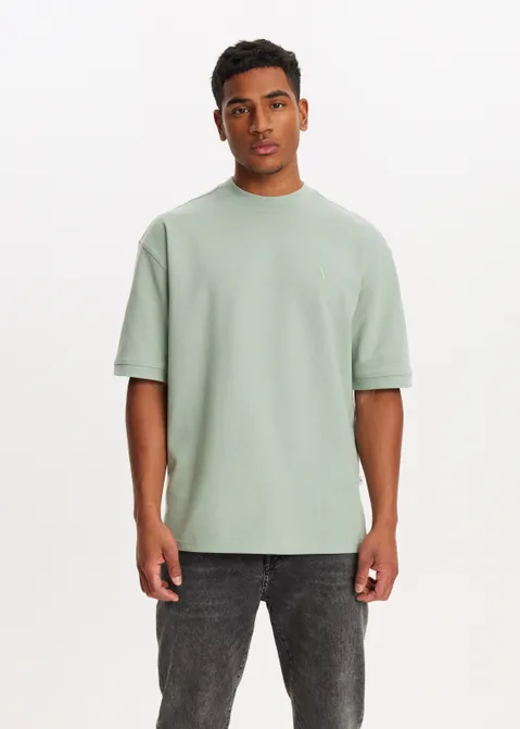 Loose fit t-shirt groen (GRN.L)