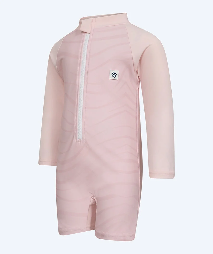 Watery UV-dragt til børn - Fjord Langærmet Rashguard - Pink