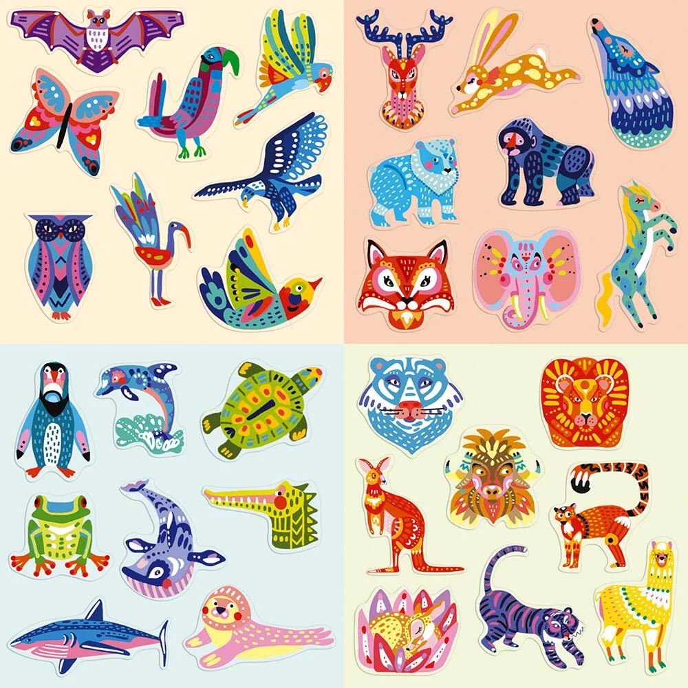 COFFRET MULTI ACTIVITES 17 REALISATIONS ANIMAUX