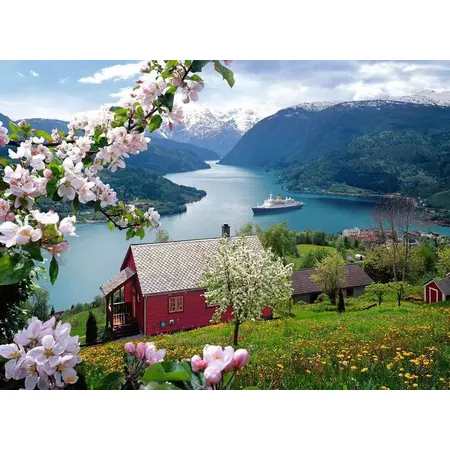 Ravensburger Puzzle - Skandinavische Idylle, 500 Teile