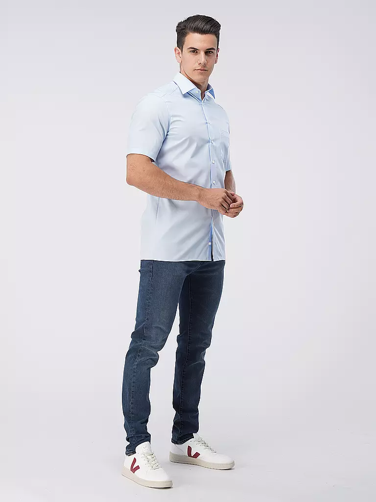 OLYMP Hemd Modern Fit  blau