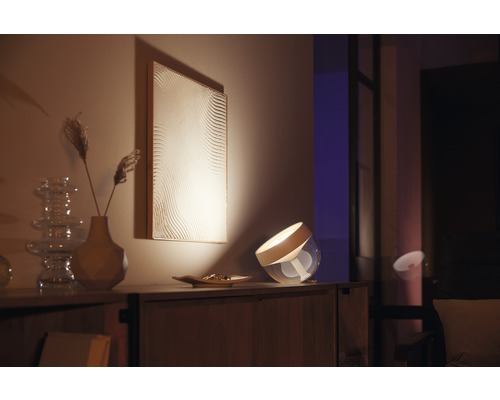 Hue LED Tafellamp RGBW 570 lm Wit + Color Ambiance - Compatibel met SMART HOME van hornbach