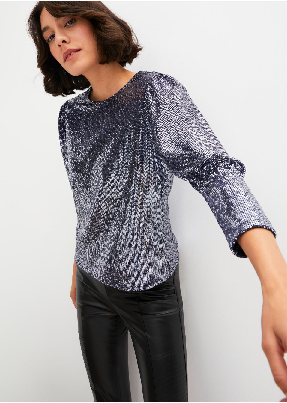 T-shirt à paillettes
