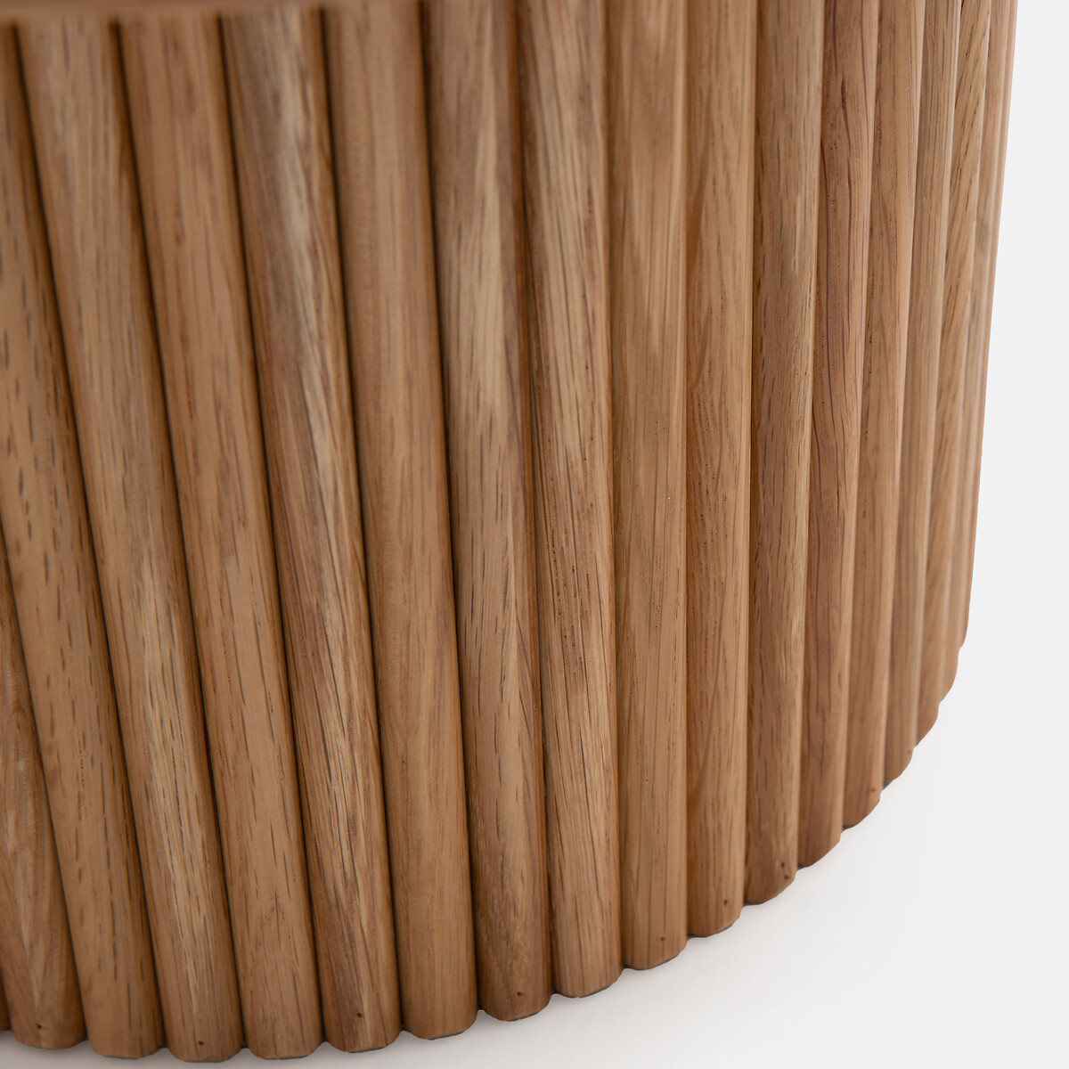 LA REDOUTE INTERIEURS<br>Mesa de cabeceira com 1 gaveta e pé canelado, Tamita
