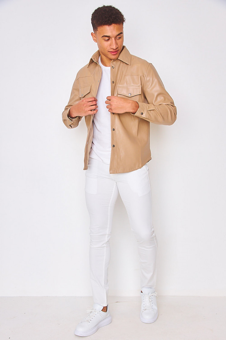 Pantalon chino blanc