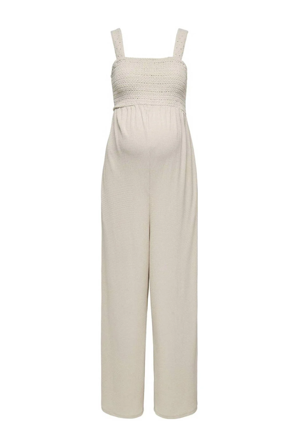 ONLY MATERNITY zwangerschapsjumpsuit OLMELISE beige