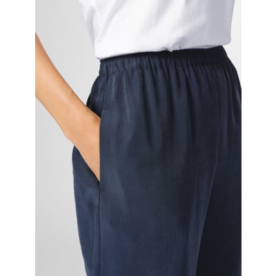 Damenhose Modal-Polyester, Dunkelblau