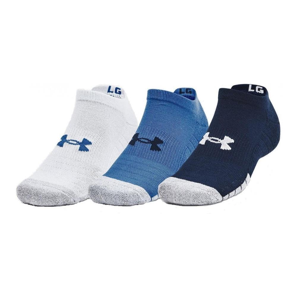 Under Armour x3 Paires de Chaussette Bleu Homme Under Armour Heatgear