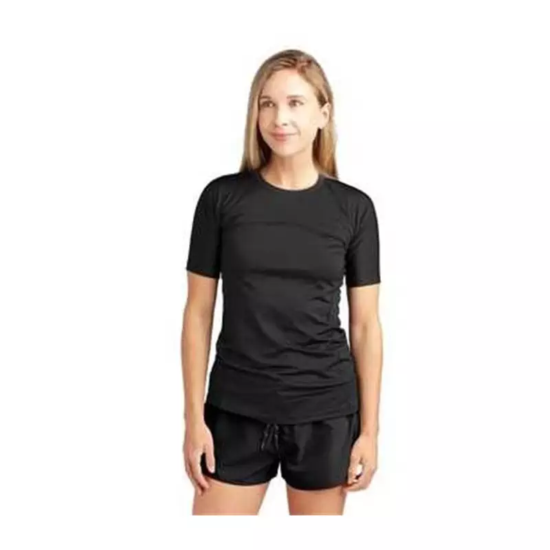 Lycra femme DAKINE HD Snug Fit S/S Crew Black