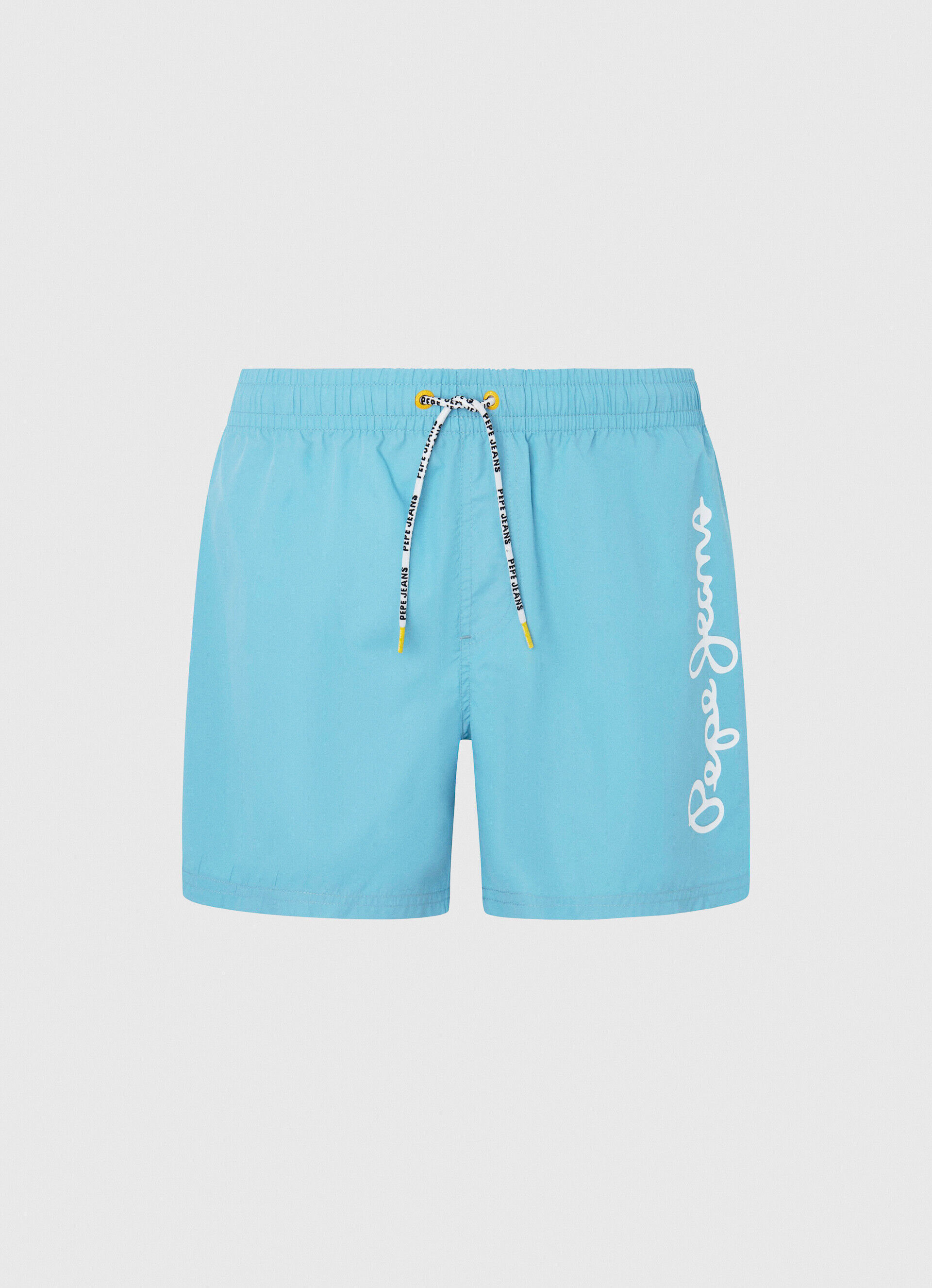 Maiô Finnick Plain Bermuda - azul glaciar