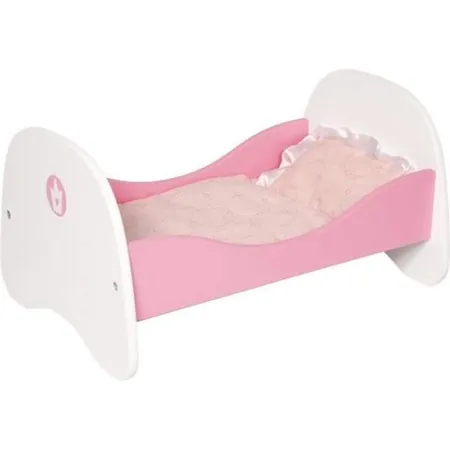 Bayer Chic Puppenbett, rosa-weiß