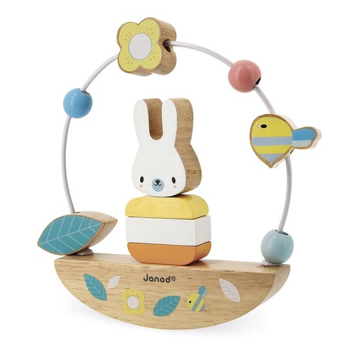 Jeu d'éveil - Basculo Lapin Pure - JANOD