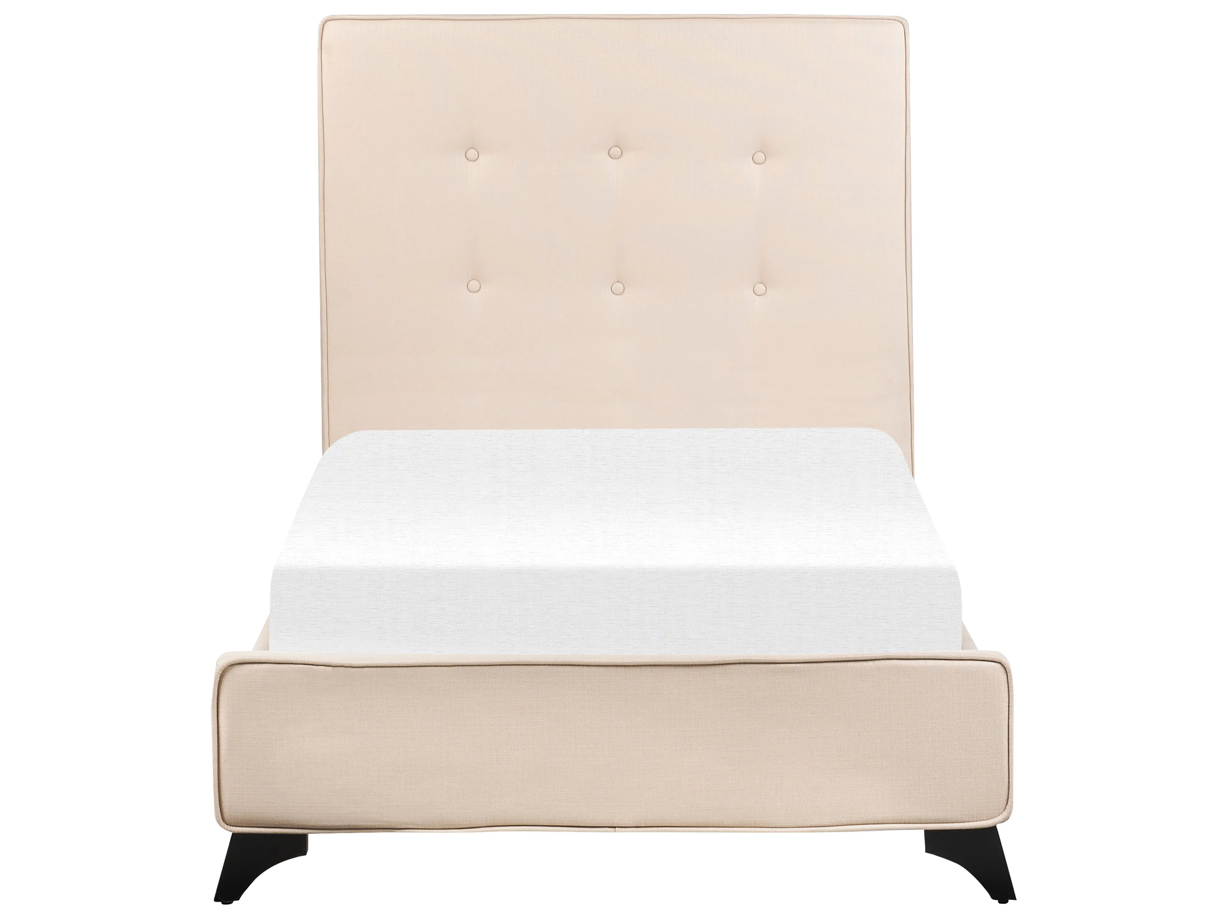 Bed Stof AMBASSADOR 90 x 200 cm Beige