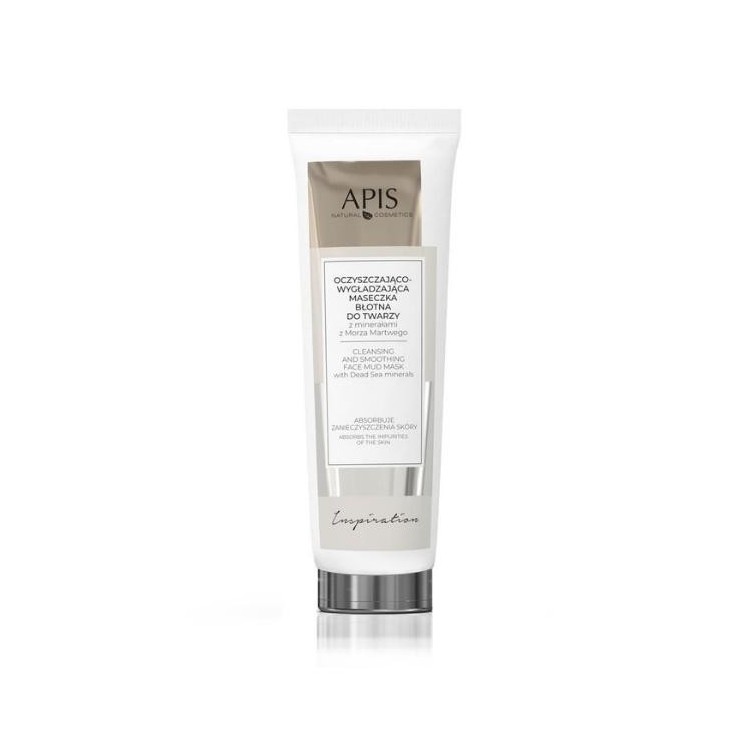 Apis Inspiration Cleansing and Smoothing Modder Gezichtsmasker met Dode Zee Mineralen 100 ml