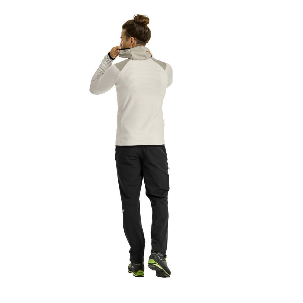 Fleece Grid Hoody M