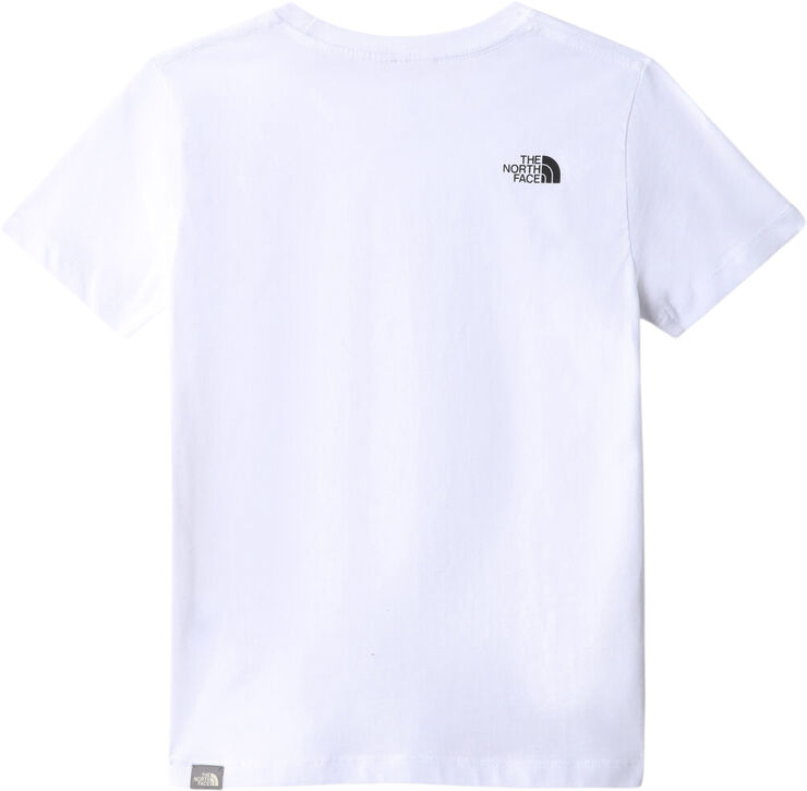 The North Face Teens Simple Dome T Shirt Hvid