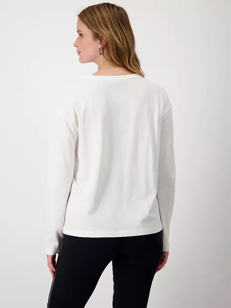 MONARI Langarmshirt creme