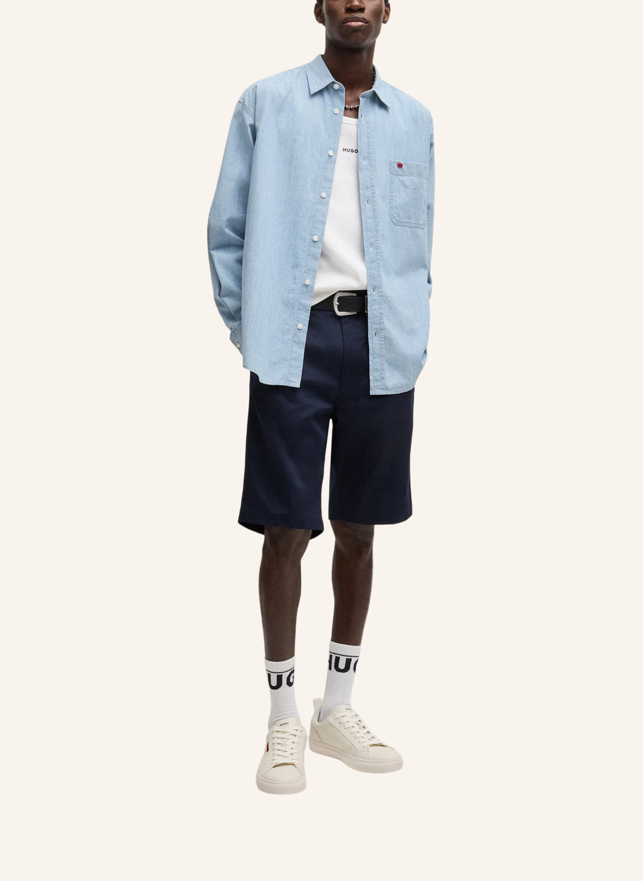 HUGO Sneaker MORRIE_TENN_NAPU_N
