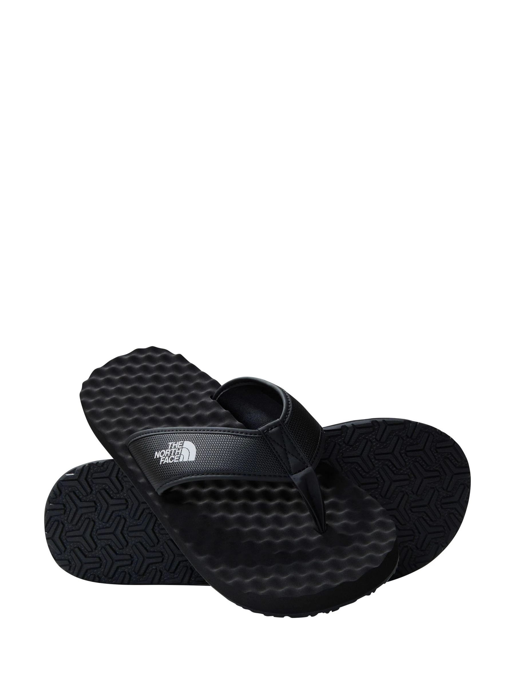 Zwart - The North Face Base Camp teenslippers voor heren