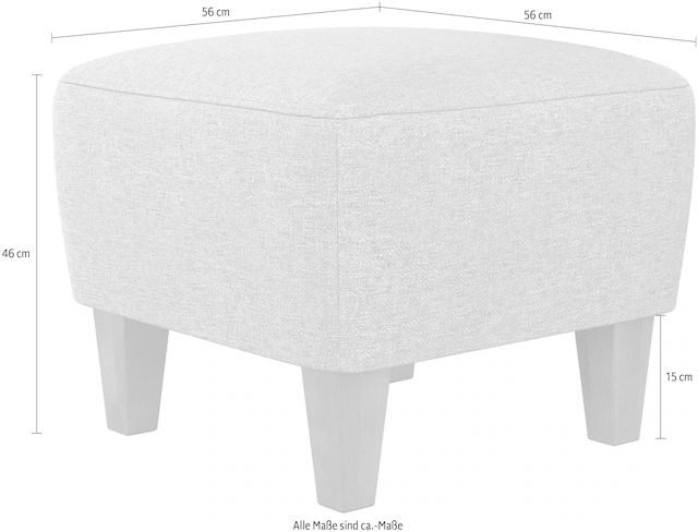 sit&more Polsterhocker »Bosse«