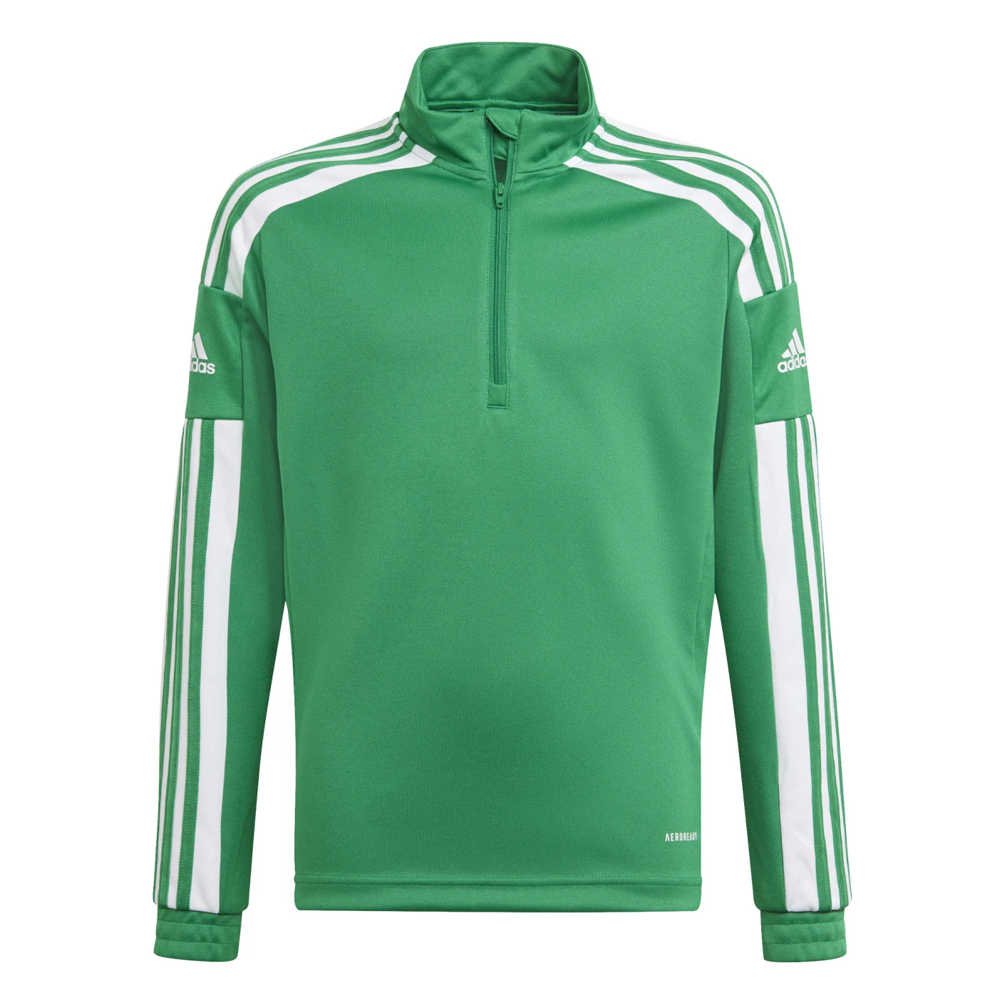 Adidas Squadra 21 Trainingstrui 1/4-Zip Kids Groen Wit