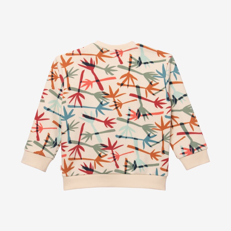 Sweat bébé garçon néo camo palmes jaune Catimini Jaune