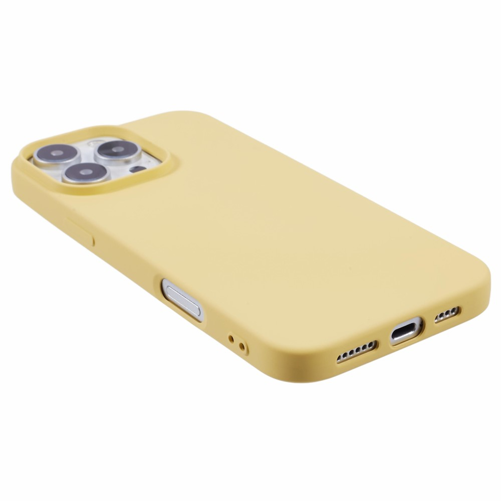 iPhone 16 Pro Max Gummi Case Schutzhülle - Gelb (Matt)