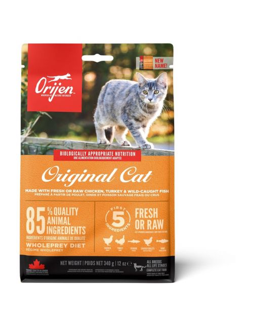Orijen Whole Prey Cat & Kitten Kip&Kalkoen - Kattenvoer