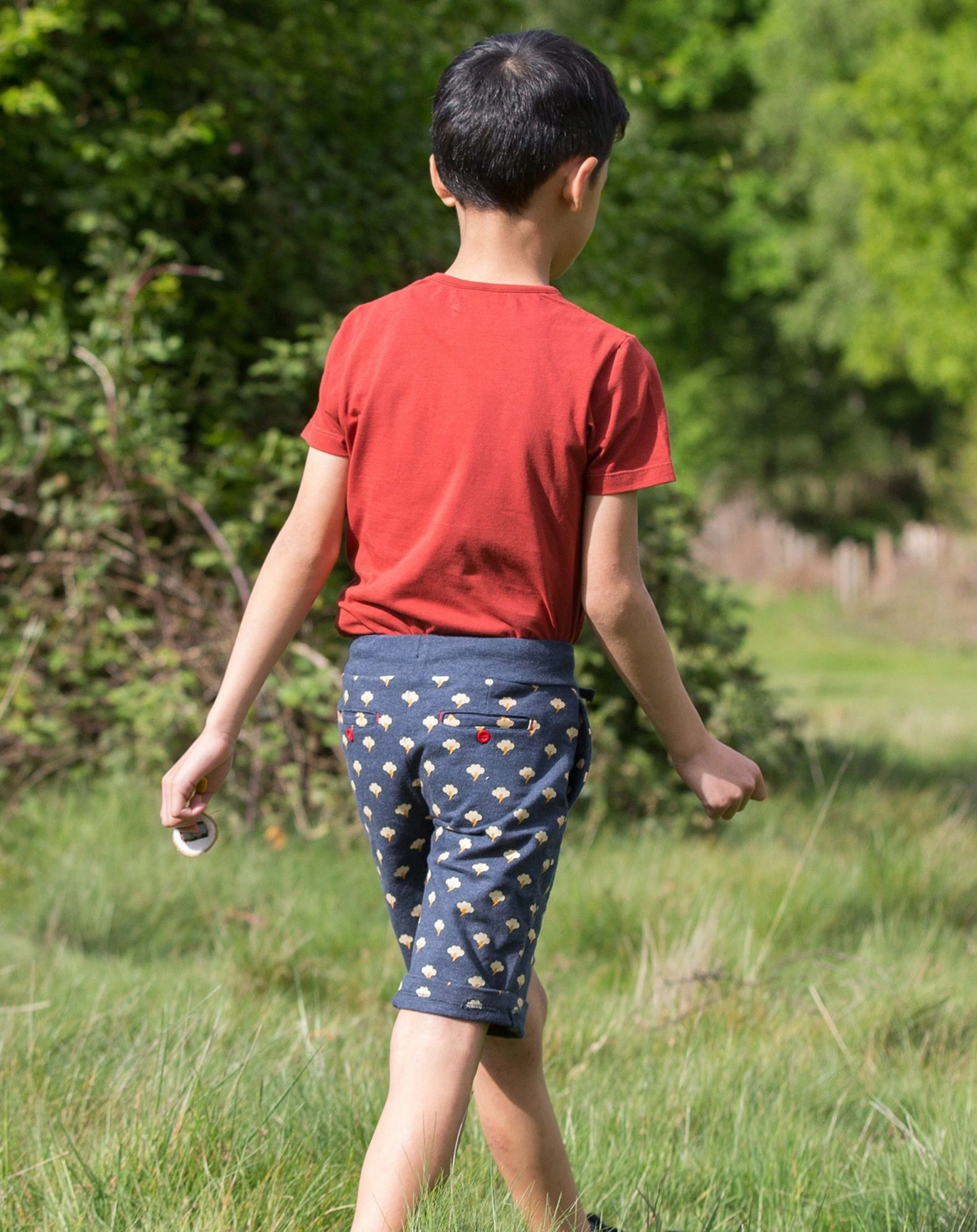 Sweat-Shorts THUNDER & LIGHTNING in blau