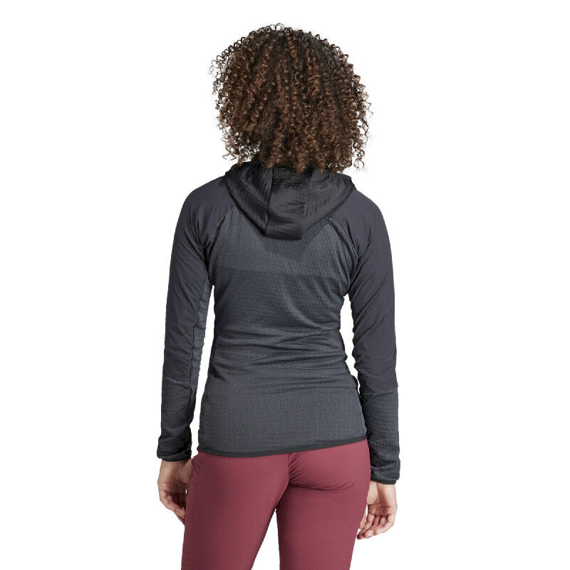 Terrex Fleece Wind Hooded Jacket - Polaire femme