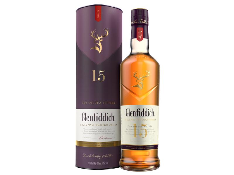 Glenfiddich 15 Year Old Our Solera Fifteen 0.7 l Aromatische Spirituose aus der Speyside