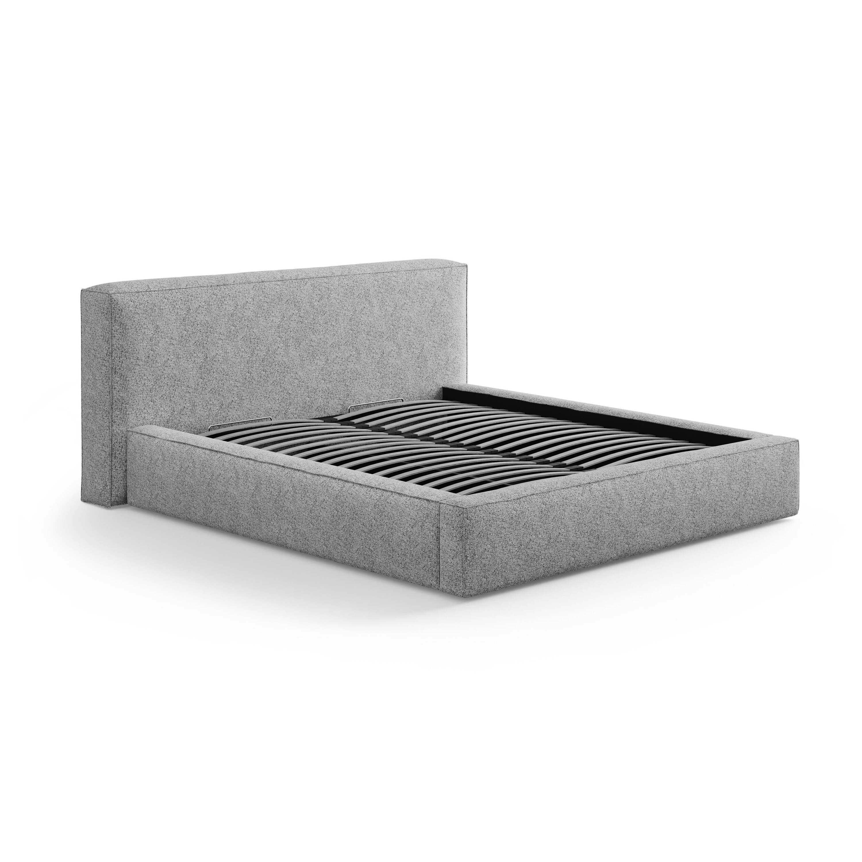 Micadoni Bedframe met opbergvak Simon 140x200