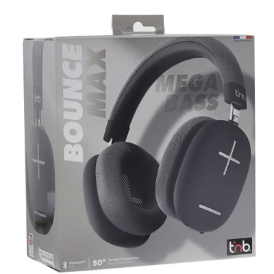 T'nB Bounce Max - Casque Bluetooth sans fil - noir