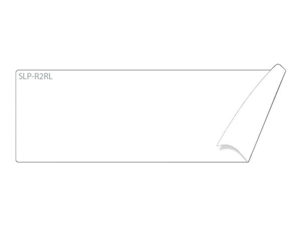 Seiko Instruments SLP-2RL - Hvit - 28 x 89 mm 260 etikett(er) (2 rull(er) x 130) adresselapper - for Smart Label Printer 100, 120, 200, 220, 240, 410