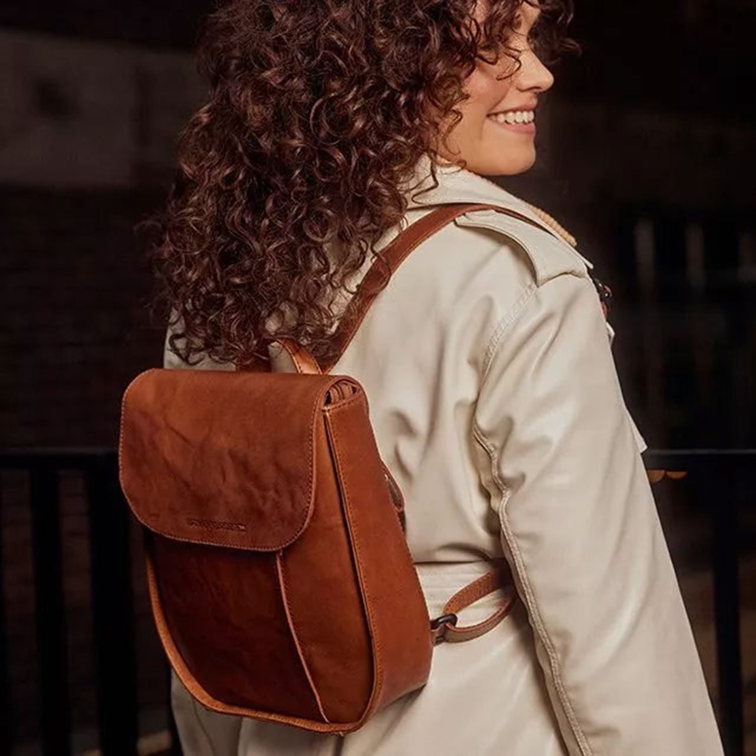Spikes & Sparrow Alene Backpack brown