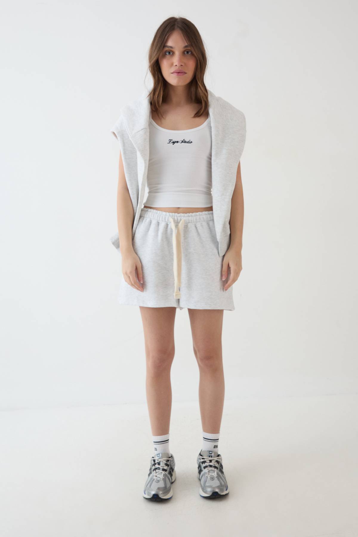 Short Molleton À Cordon Contrasté Dsgn Studio