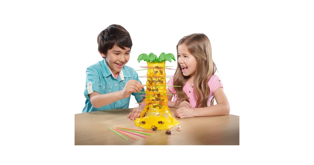 Mattel GamesVallende aapjes Behendigheidsspel  (2 - 4 spelers, Vanaf 5 jaar)
