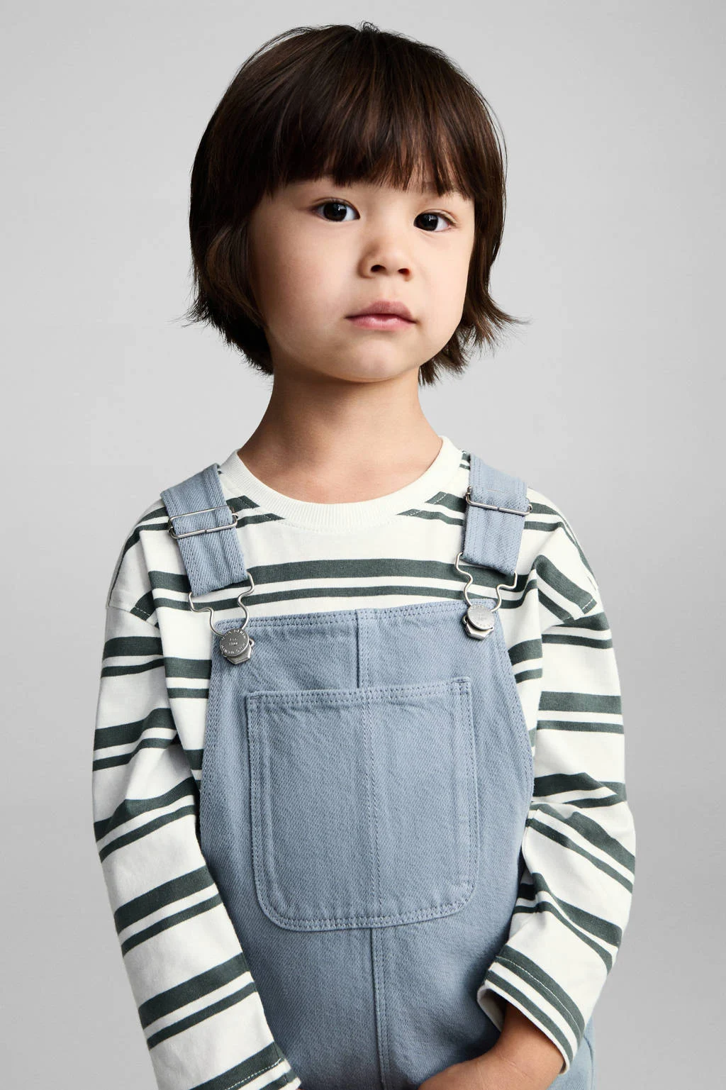 Mango Kids tuinbroek blauw