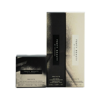 Fenty Beauty by Rihanna Pro Filt'R Soft Matte Complexion Kit: Foundation 32ml   Primer 32ml   Instant Retouch Setting Powder 7.8g