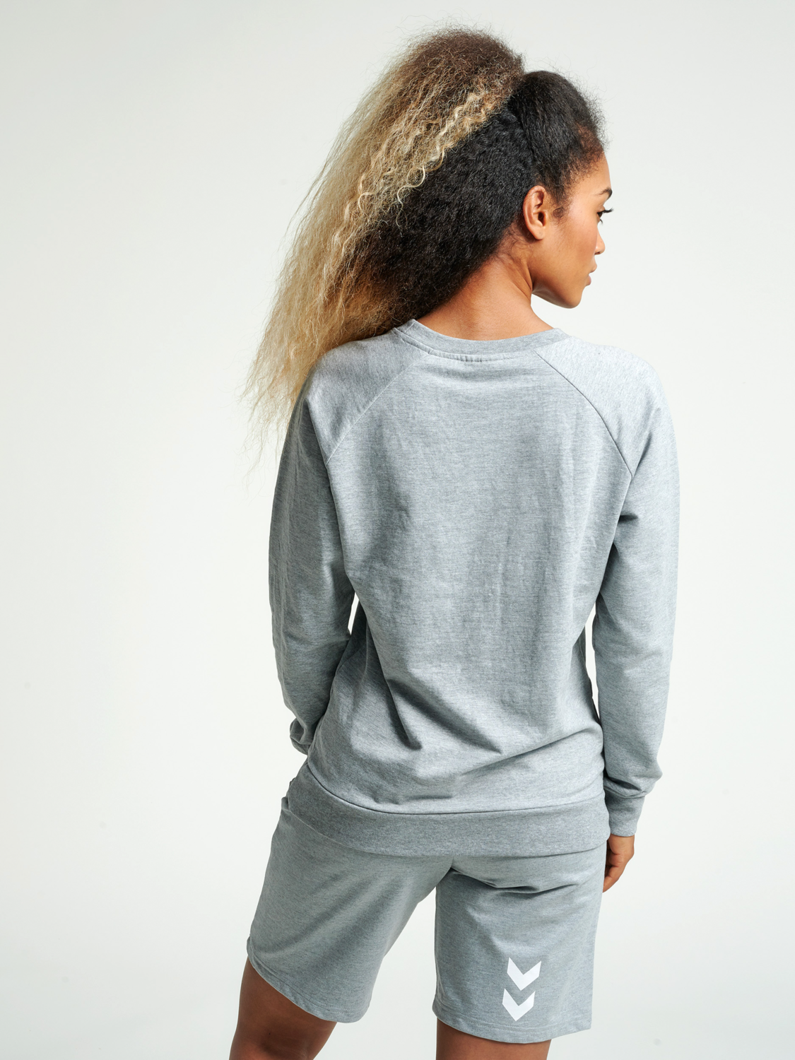 HUMMEL GO COTTON LOGO SWEATSHIRT WOMAN
