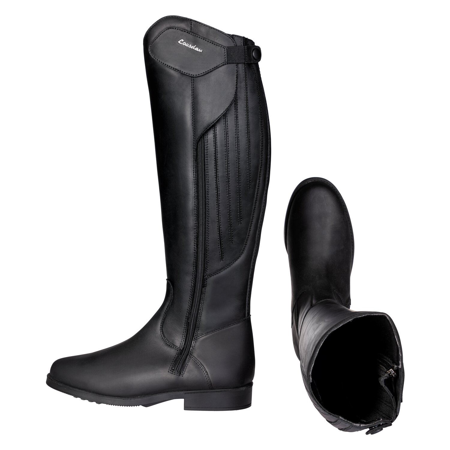 Loesdau Reit- und Freizeitstiefel - schwarz