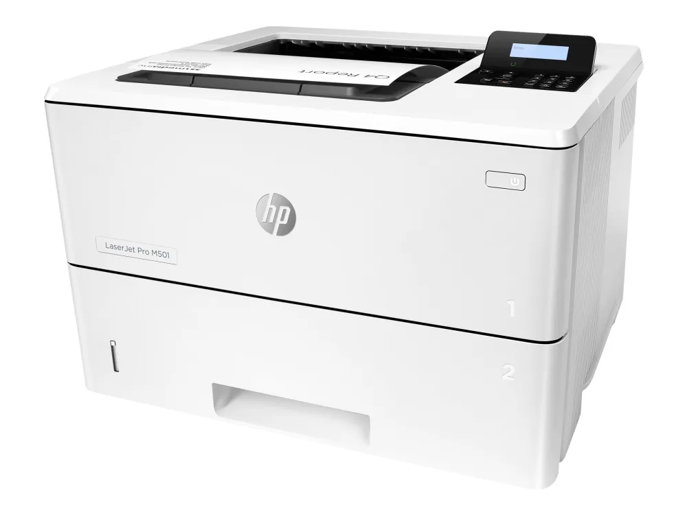 HP LaserJet Pro M501dn - Printer - S/H - Duplex - laser - A4/Legal - 4800 x 600 dpi - op til 43 spm - kapacitet: 650 ark - USB 2.0, Gigabit LAN, USB 2.0 vært