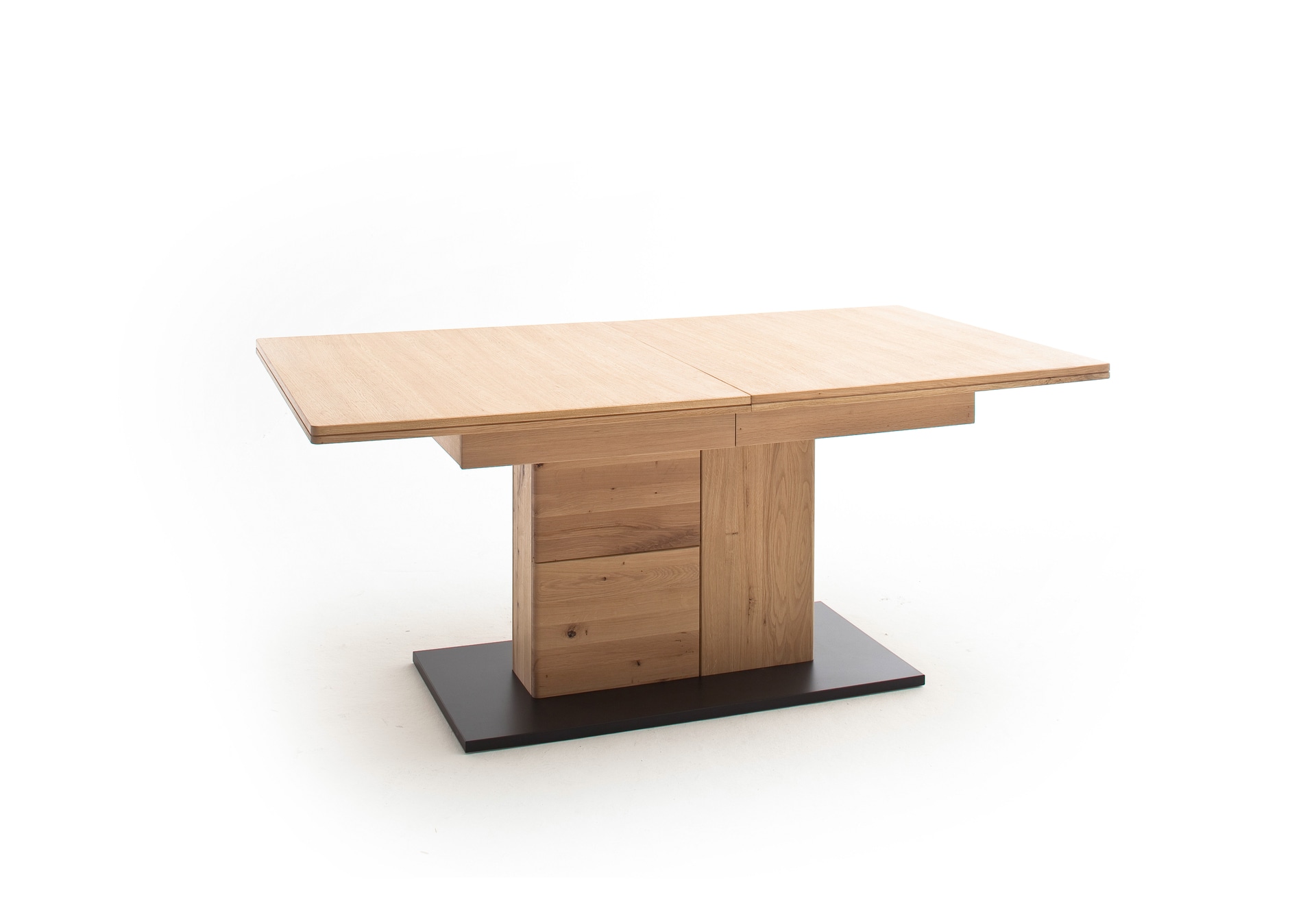 CASAVANTI Esstisch BARCELONA 100 x 180-230 cm Balkeneiche bianco