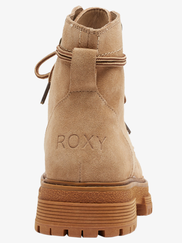 Work It Bottines à lacets Beige Femme