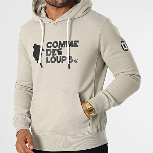 Sweat Capuche Rio Gris Beige