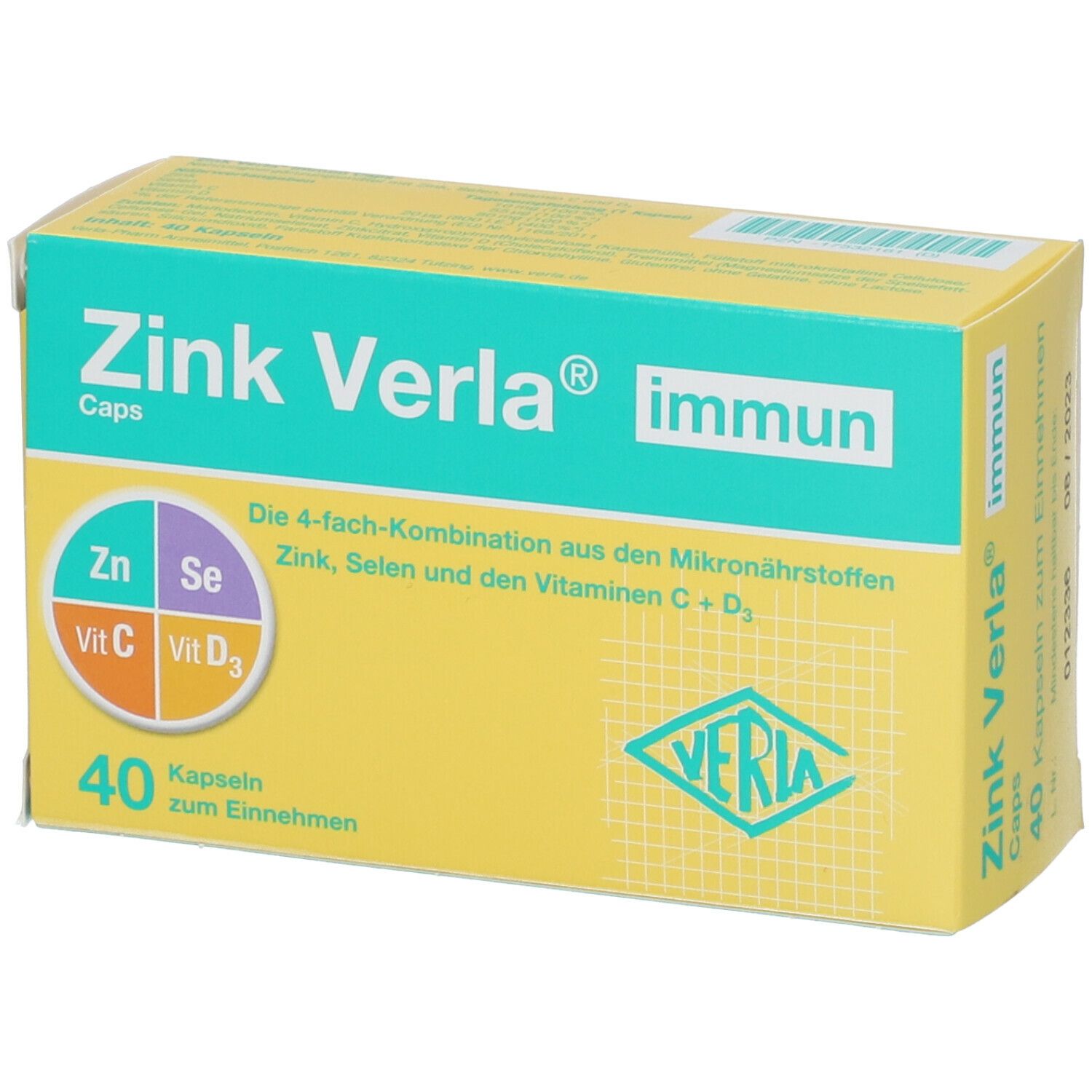 Zink Verla® immun Caps